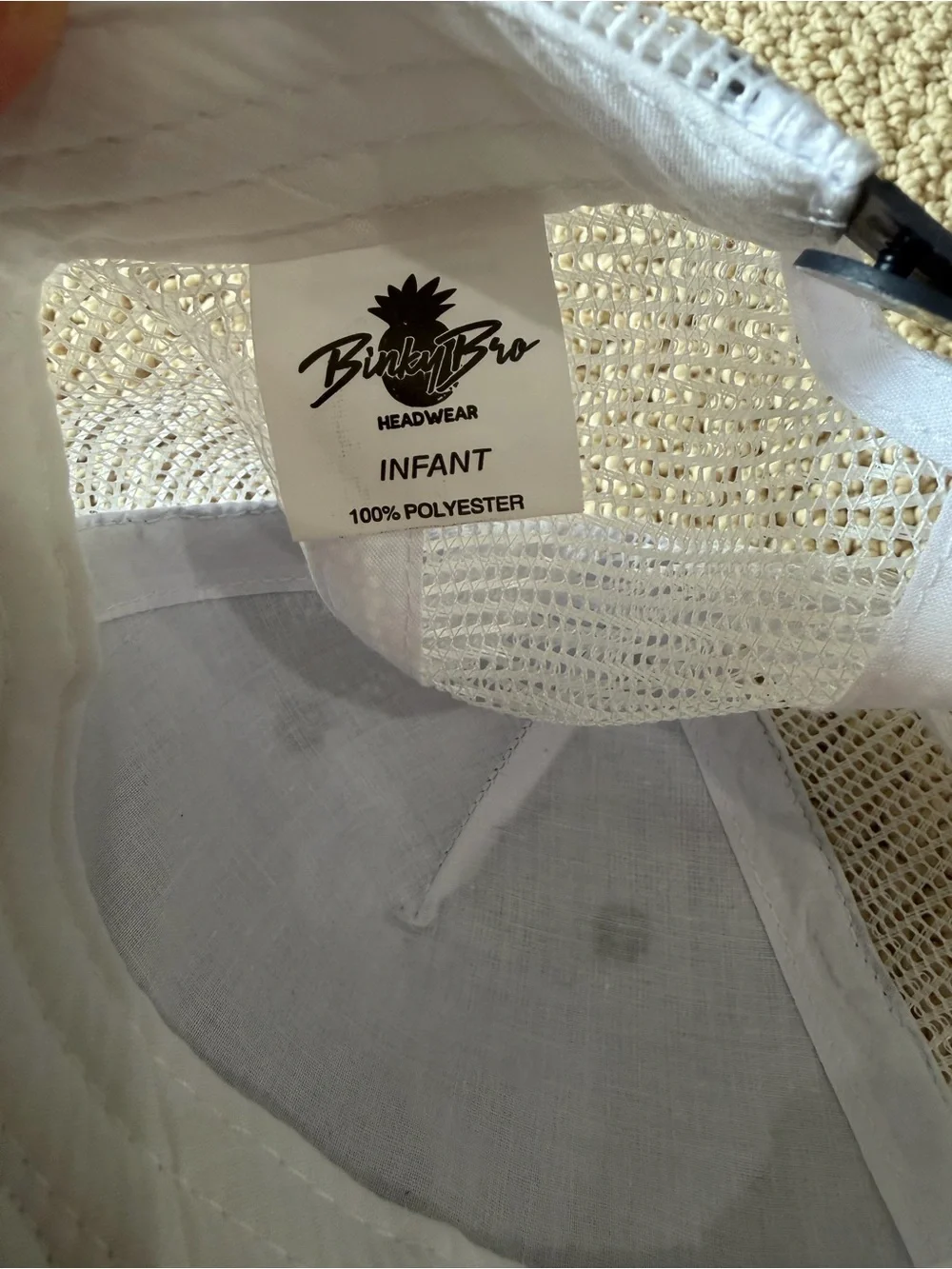 BNKY Kids Navy and White 'Stay Salty' Trucker Hat